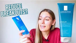 La RochePosay Effaclar Purifying Cleansing Gel Review after 2 weeks Before and After [upl. by Nabru]