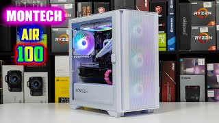 Best Micro ATX Case  Montech AIR 100 aRGB Review  Giveaway [upl. by Sean]