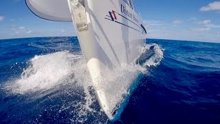 Offshore Sailing  6 Days to Caribbean [upl. by Calore]