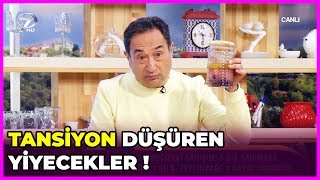 Hangi Yiyecekler Tansiyonu Düşürür  Dr Feridun Kunak Show  12 Mart 2019 [upl. by Wj]