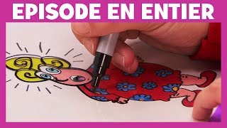 Art Attack  La technique du même pas peur  Disney Junior  VF [upl. by Enida]