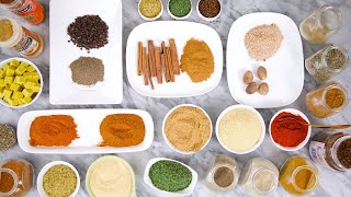 All You Need to Know About FOOD SPICES amp HERBS  SPICES EVERY COOK SHOULD HAVE  ZEELICIOUS FOODS [upl. by Hyacinth]