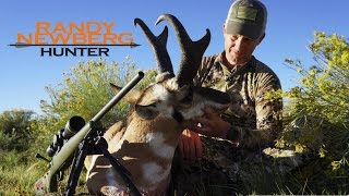 Hunting with Randy Newberg  Field Judging Pronghorn Antelope [upl. by Eenahpets477]