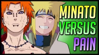 Minato vs Pain [upl. by Ynnek]