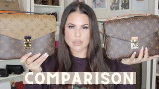 LOUIS VUITTON POCHETTE METIS COMPARISON  Jerusha Couture [upl. by Vtarj425]