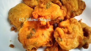 How to Make bhajias  Easy Bhajia Recipe  Kenyan Bhajia  Jikoni Magic [upl. by Mosenthal735]