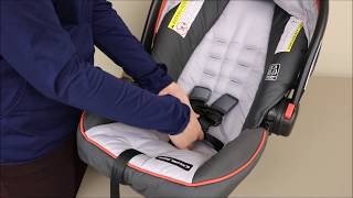 Rethreading the Harness Infant Car Seat [upl. by Dillie]