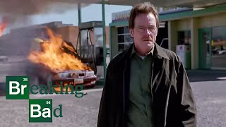 Squeegee  Car Battery  Explosion  Cancer Man  Breaking Bad [upl. by Yzeerb]