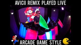 Avicii  Without You AFISHAL Remix ARCADE GAME STYLE [upl. by Tamma]