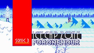 One Hour Game Music Sonic The Hedgehog 3  Ice Cap Zone for 1 Hour [upl. by Burrus]