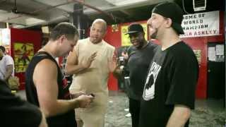 Rugged Man at Gleasons Boxing Gym in Brooklyn [upl. by Nibuz767]