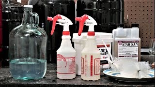 Cleaning and Sanitizing Winemaking Equipment [upl. by Bary]