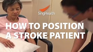 How To Position A Stroke Patient [upl. by Butta]