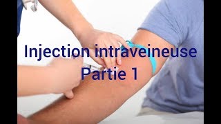 injection intraveineuse 1  préparation dinjection [upl. by Inafetse658]