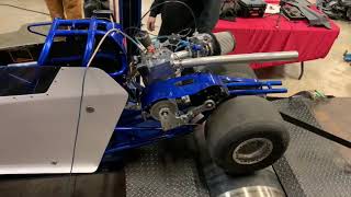 Jr Dragster On The Chassis Dyno [upl. by Leis]