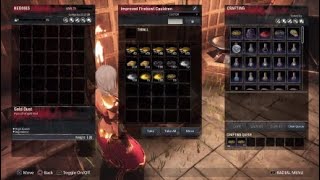 How to make hardened leather Conan Exiles [upl. by Lyrem]