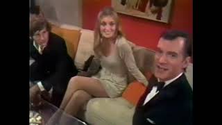 Hugh Hefner greets Sharon Tate amp Roman PolanskiDIGITAL QUALITY [upl. by Sarene854]