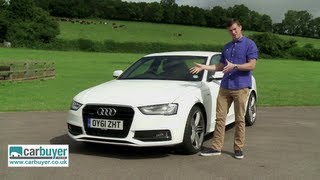 Audi A4 saloon review  CarBuyer [upl. by Alyled]