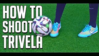 How to Shoot like Quaresma ★ Trivela Tutorial [upl. by Farlay980]