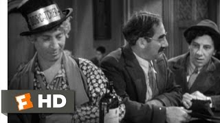 Marx Brothers  Horse Feathers 1932 Speakeasy Clip [upl. by Berstine]