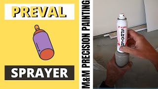 HOW TO USE PREVAL SPRAYER [upl. by Magree]