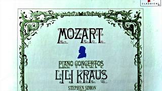 Mozart  Piano Concertos No2021222324252627  Presentation Centurys record  Lili Kraus [upl. by Sophi]