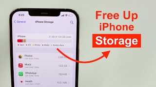 2021 How To Free Up a TON of iPhone Storage [upl. by Izy509]