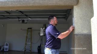 HOW TO Replace a Chamberlain Whisper Drive Garage Door Belt [upl. by Rahal59]