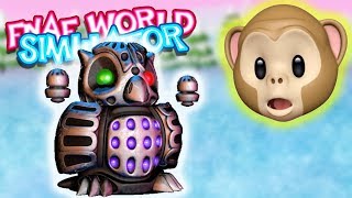 THE SECURITY OWL IS INSANE  FNAF World Simulator [upl. by Anicul]