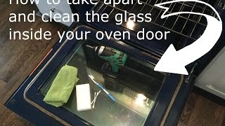 How to clean inside oven glass doors [upl. by Etireuqram]