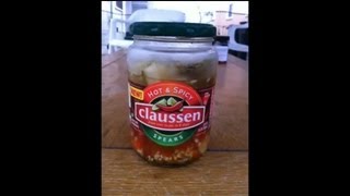 Claussen Hot amp Spicy Pickles Review [upl. by Blanchard24]