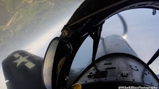 Corsair Check Ride COCKPIT amp GROUND VIEWS [upl. by Kirst]