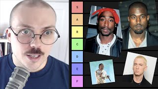 The Best Rappers Tier List [upl. by Nohsar]