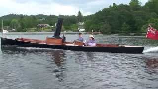 Steam Launches Oberon and Arlette playing about on Lake Windermere [upl. by Orwin]