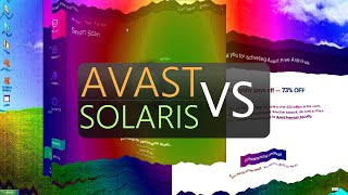 Avast AntiVirus VS Solaris Trojan Epilepsy Warning [upl. by Rosio]