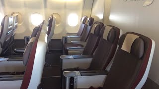 SEAT REVIEW  IBERIA PREMIUM ECONOMY  A340600 [upl. by Bonnibelle]