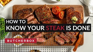 From Rare to WellDone Meat Temperatures for Perfect Steaks [upl. by Korney254]