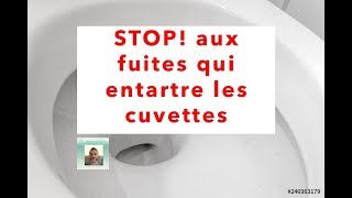 STOP  aux fuites dans les toilettes [upl. by Gan]