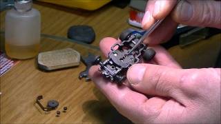 Aurora AFX Magnatraction Chassis Rebuild Part 1 [upl. by Olmsted]