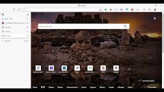 How to Enable or Disable Vertical Tab Bar in Microsoft Edge Browser [upl. by Dafna9]