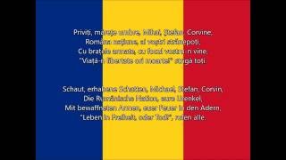 Deșteaptăte române  Nationalhymne Rumäniens text [upl. by Irrehs]