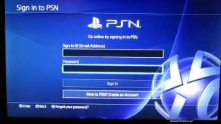 How to Add PS4 User Accounts [upl. by Nahamas523]