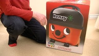 Numatic Henry HVR 200 Vacuum Cleaner Unboxing amp First Look [upl. by Kenzie493]