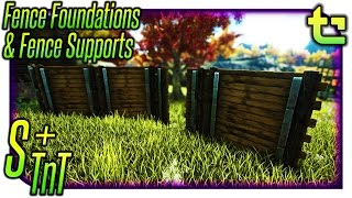 Ark S Tips amp Tricks  Fence Foundations amp Fence Supports  TimmyCarbine [upl. by Balmuth674]