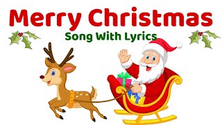 We Wish You a Merry Christmas With Lyrics Canción de Navidad con Letra en Inglés [upl. by Noam]