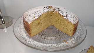 Gâteau au lait et semoule au citron moelleux  lemon milk and semolina cake  كعكة بالليمون والسميد [upl. by Brie]