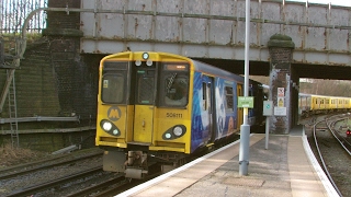 Half an Hour at 216  Birkenhead North Station 1022017  Class 507 508 terminus [upl. by Tamma]