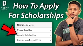 How To Apply For Scholarships [upl. by Armitage]