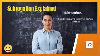 Subrogation Explained [upl. by Acinor491]