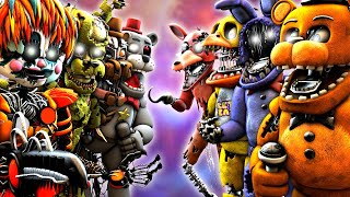 FNAF SFM Salvaged vs Withered [upl. by Dennison]